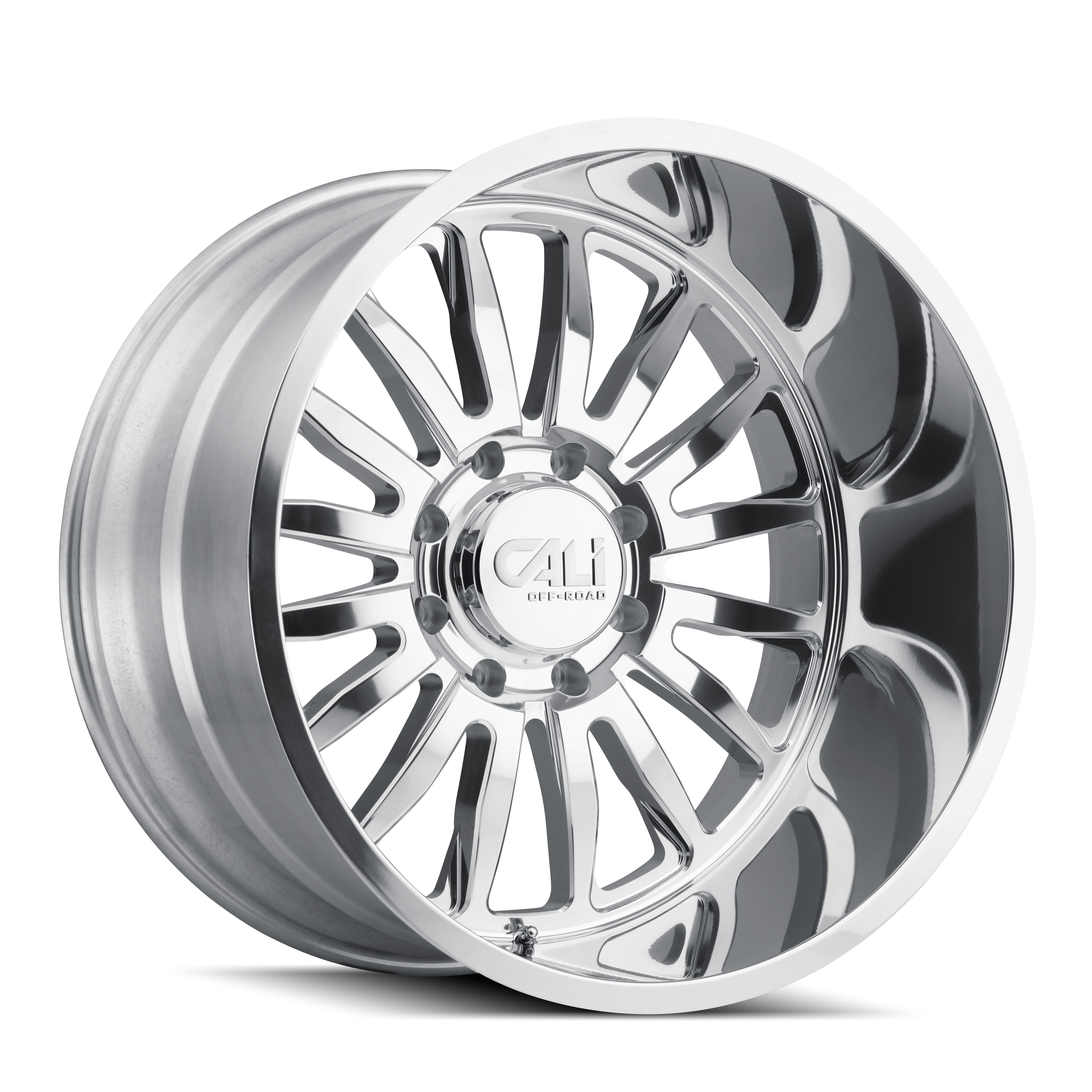 Unleash Your Adventure with CALI OFF-ROAD SUMMIT 26x14 8x165.1 ET-76 125.2 Polished Wheels