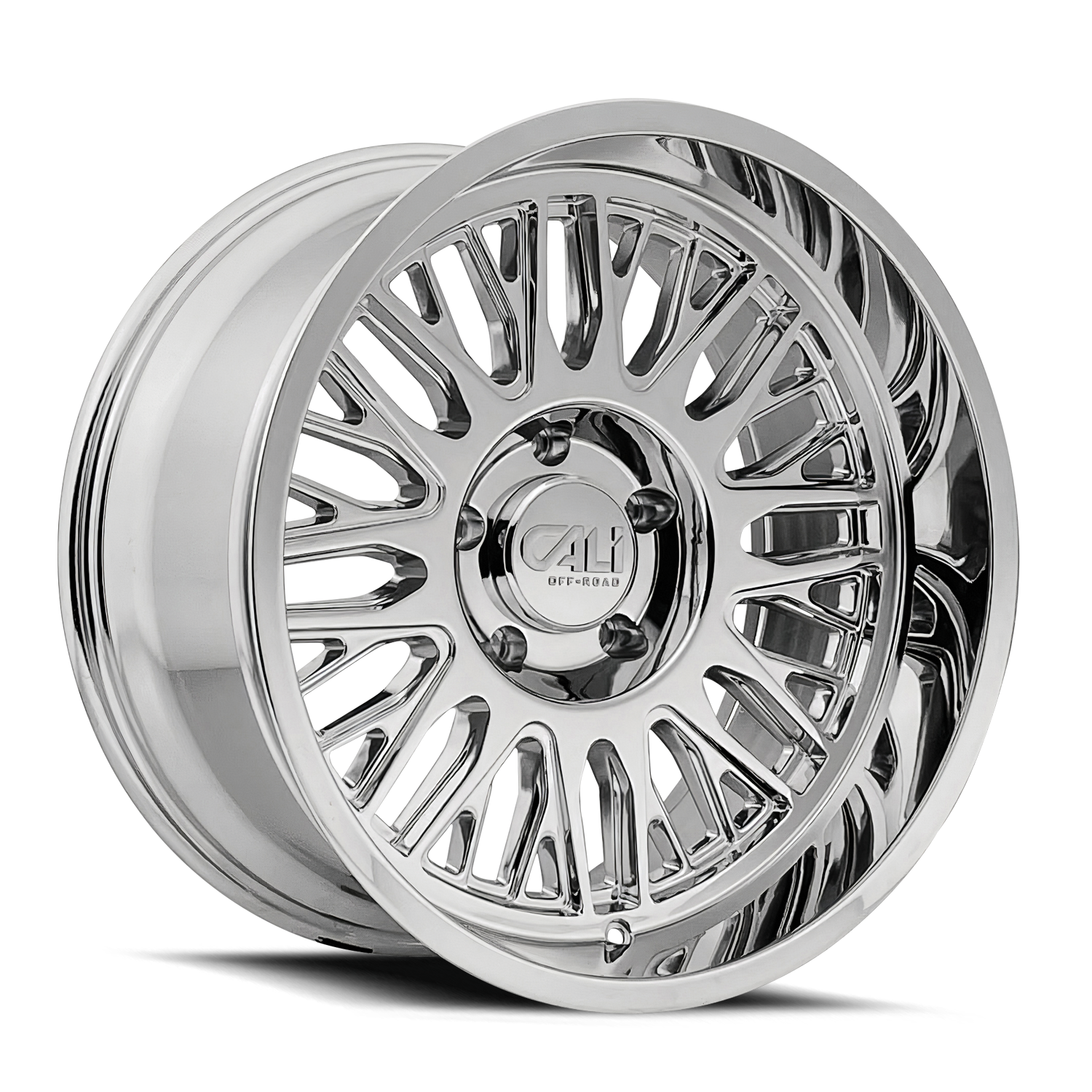 CALI OFF-ROAD VERTEX Chrome Wheels - 26x14, 8x170, ET-76 - Unleash Your Off-Road Beast!