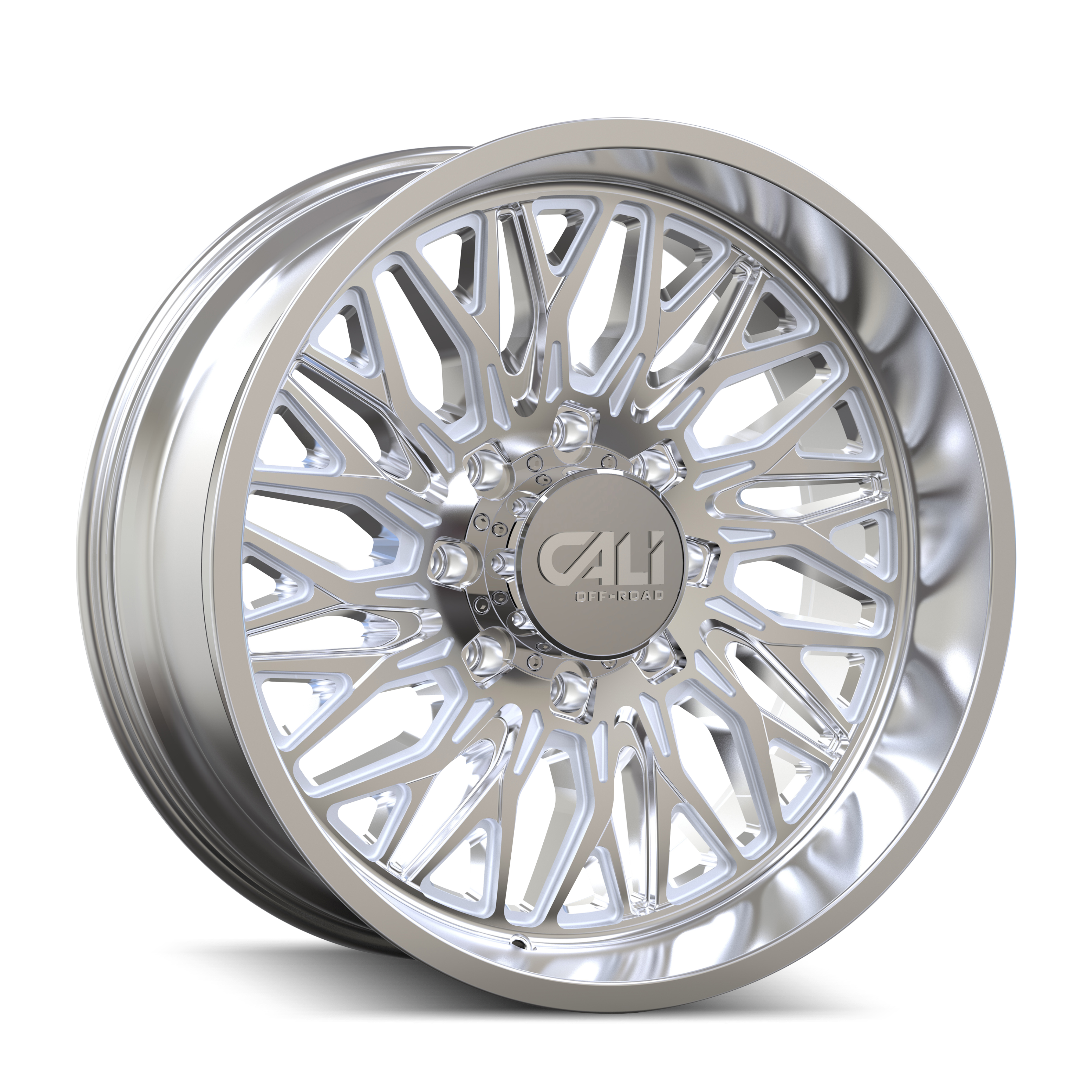 CALI OFF-ROAD CRUSHER 22x10 8x165.1 ET-19 130.8 Polished
