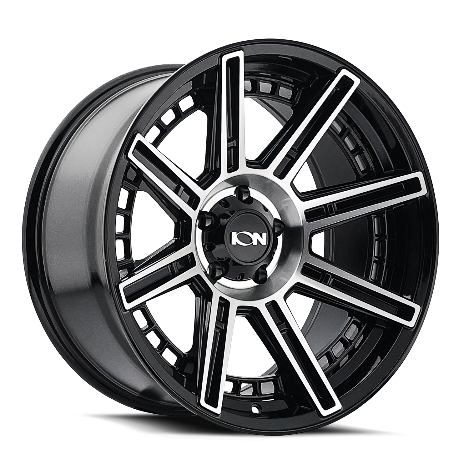 ION 149 Gloss Black Machined Wheels - 20x9, 5x139.7, ET-12 - A Stunning Upgrade!