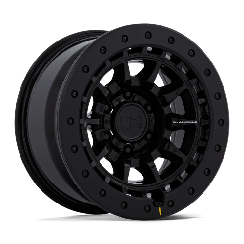 Black Rhino BR016 TUSK 17X8.5 Gloss Black Wheels - Superior Strength and Style!