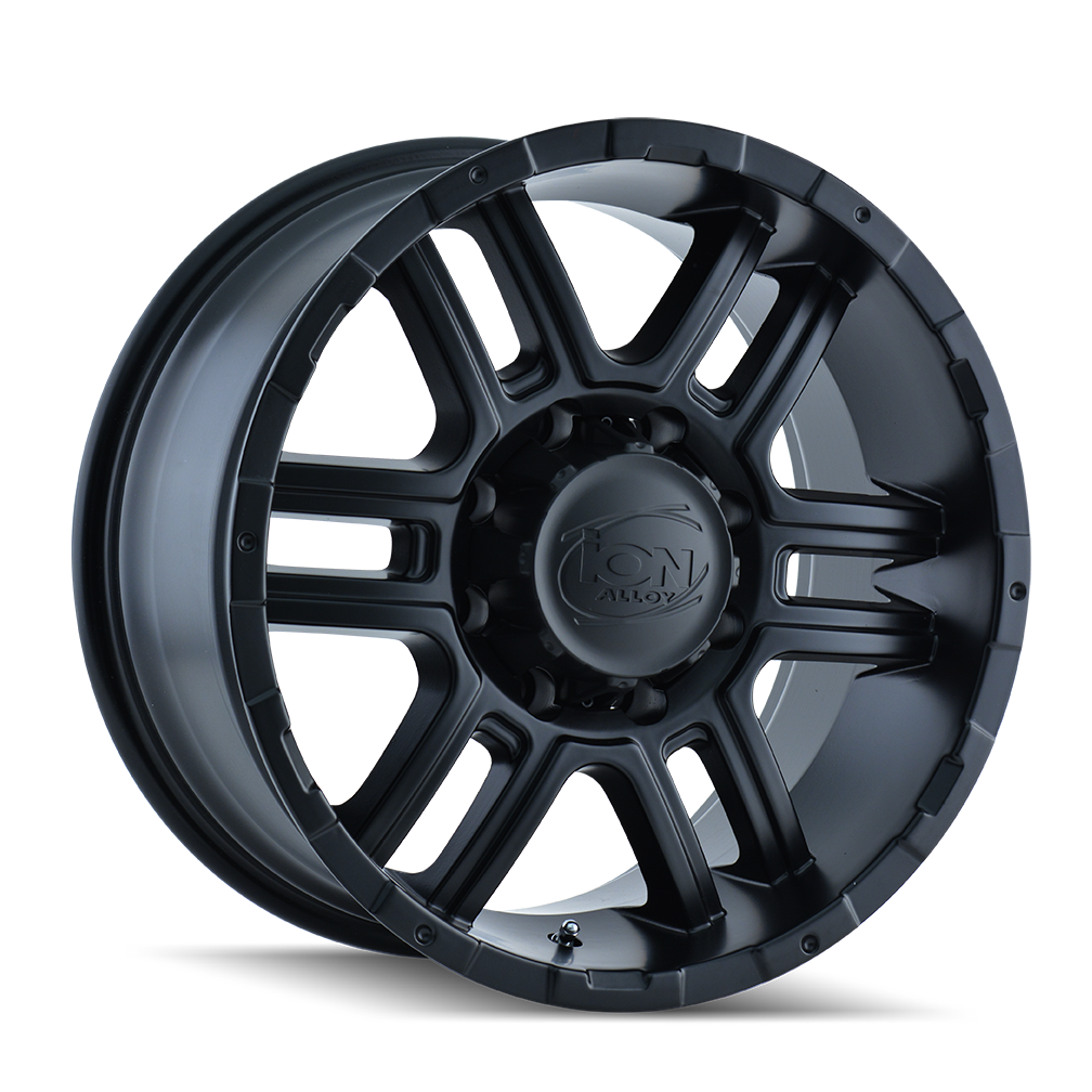 ION 179 Matte Black Wheels - 18x9, 8x165.1 ET12 130.8 - Upgrade Your Ride Now!