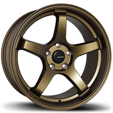 AVID.1 AV-28 Bronze Wheels - 18x8.5, 5X114.3, ET35, 73.1 - Stunning and Durable!