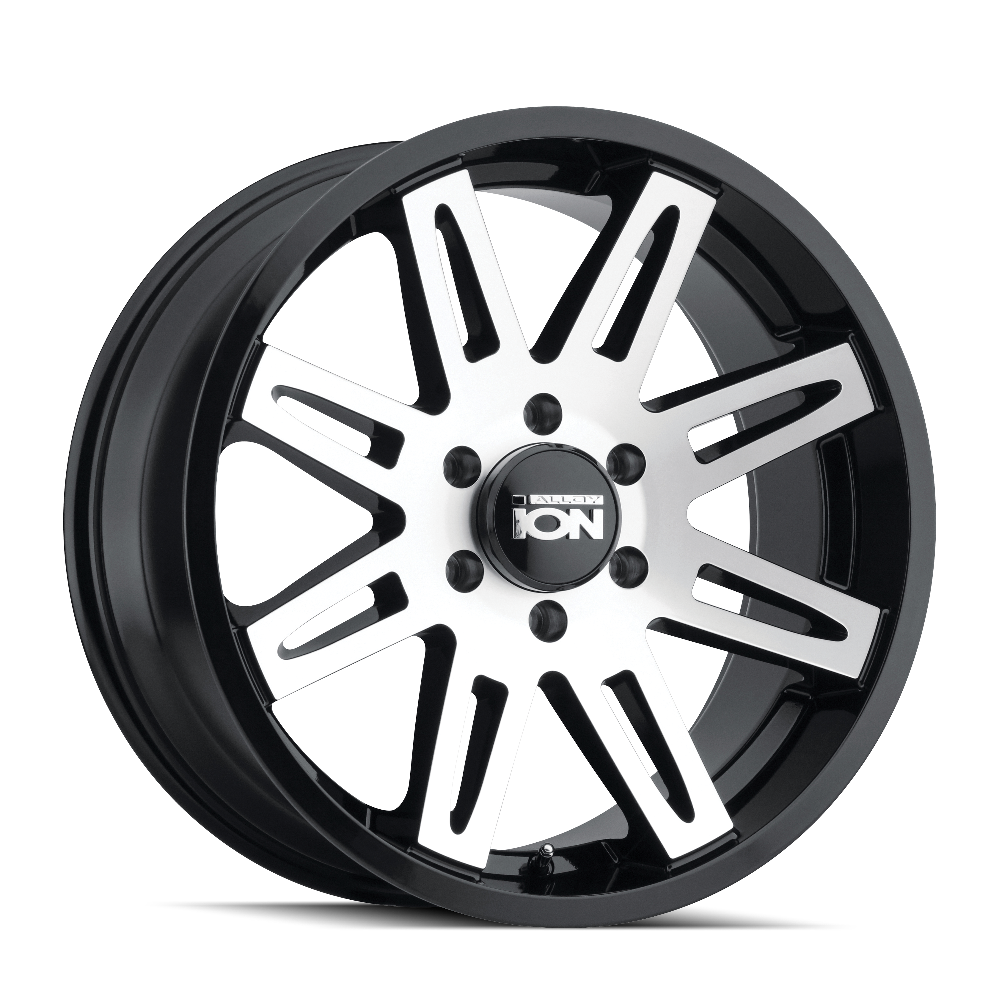 ION 142 Wheels: 17x9 5x127 ET-12 78.1 Satin Black Machined - A Stunning Upgrade!