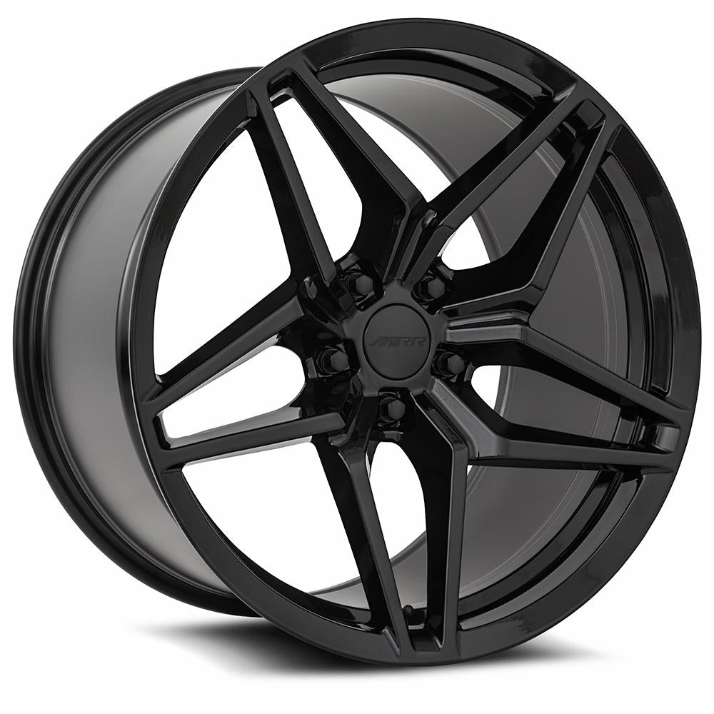 MRR M755 Gloss Black Wheels - Perfect Fit for Corvette C6 C7 Z06/Grandsport/ZR1!