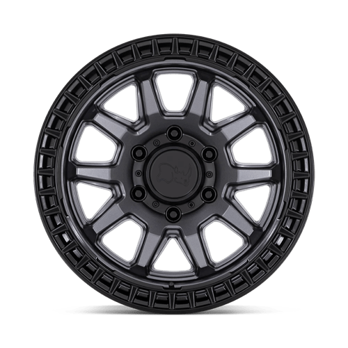 Black Rhino CALICO Wheels - 17X8.5, Matte Gunmetal with Matte Black Lip - A Must - Have!