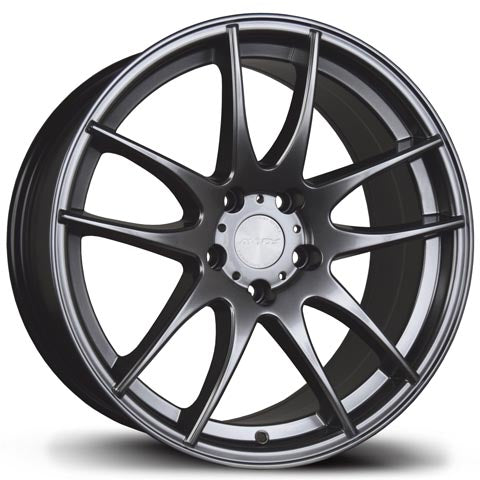 AVID.1 AV-32 Wheels - 18x9.5 5X114.3 ET35 73.1 Hyper Black - A Stunning Upgrade!