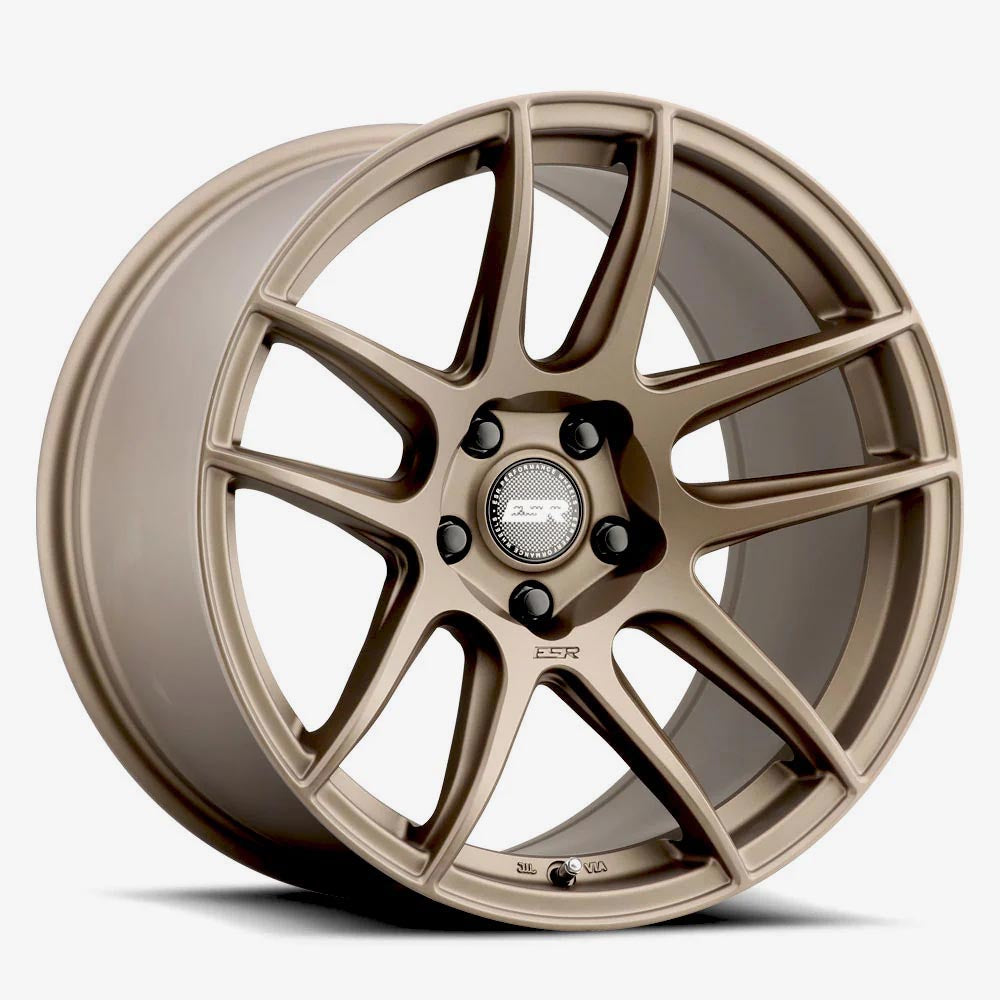 ESR CS8 19x9.5 5x115 (Custom Drill) ET35 Matte Bronze