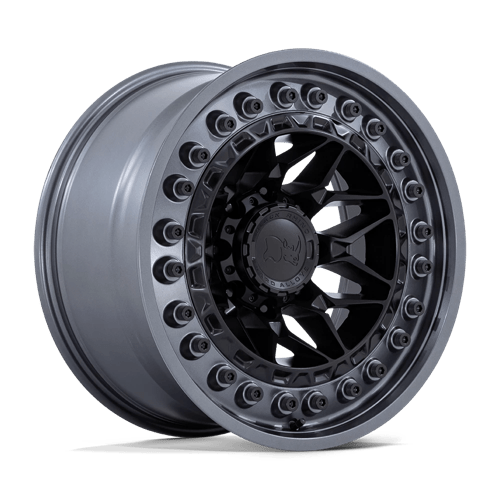 Black Rhino ALPHA 20X10 - Stunning Matte Black Wheels with Gunmetal Lip