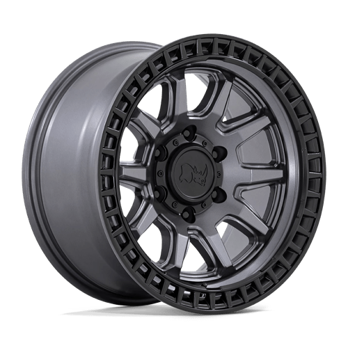 Stunning Black Rhino CALICO Wheels - 20X9 6X135 ET0 87.1 Matte Gunmetal with Matte Black Lip