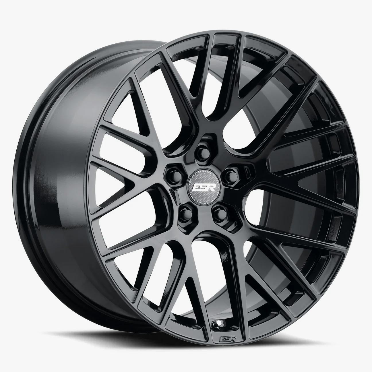 ESR RF11 Gloss Black Wheels - Stunning 19x9.5, 5x114.3 ET35