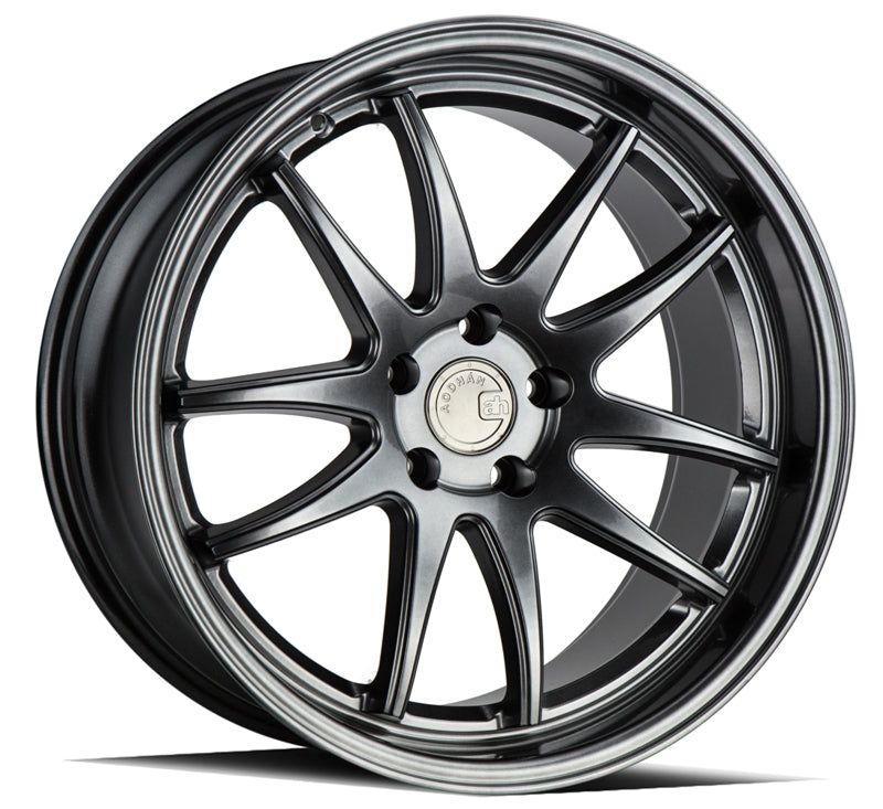 Aodhan DS02 18x9.5 5x114.3 +15 73.1 Hyper Black - Stunning Wheels for Your Ride!