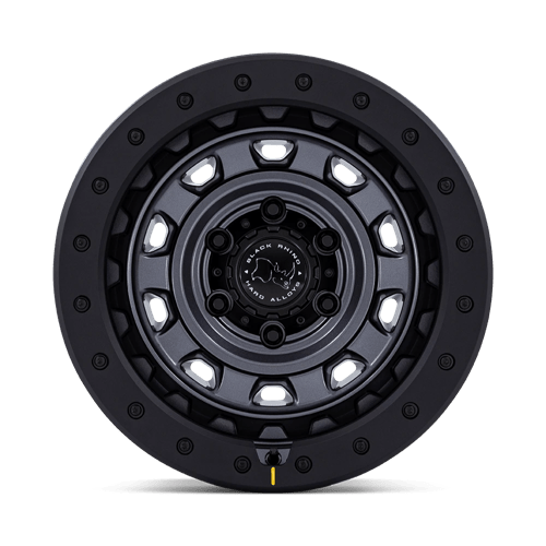 Black Rhino BR023 XPLORER 17X9 Wheels - Matte Gunmetal with Black Rock Guard