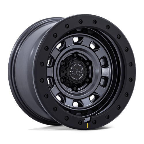 Black Rhino BR023 XPLORER 17X9 Wheels - Matte Gunmetal with Black Rock Guard