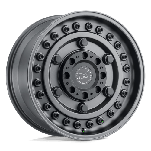 Black Rhino ARMORY 20X9.5 8X165.1 ET-18 122.4 Gun Black - A Stunning Wheel Upgrade!