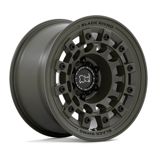Stunning Black Rhino FUJI 17X8 Olive Drab Green Wheels - Grab Yours Now!