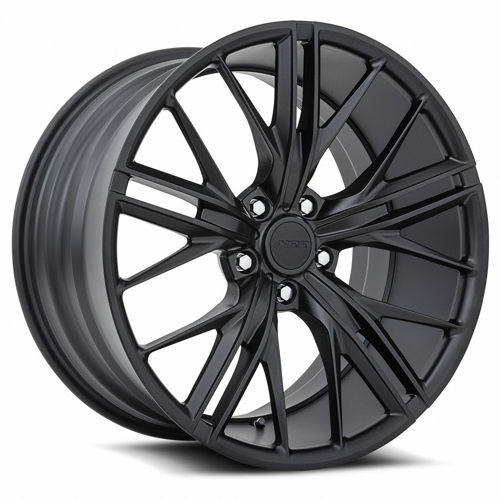MRR M650 Matte Black Wheels - The Perfect Fit for Chevy Camaro ZL1 Style