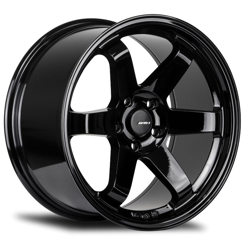 AVID.1 AV-06 18x8.5 5X114.3 ET35 73.1 Gloss Black
