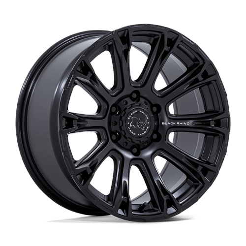 Black Rhino BR020 DIAMONDBACK - Stunning 17X9 Matte Black Wheels