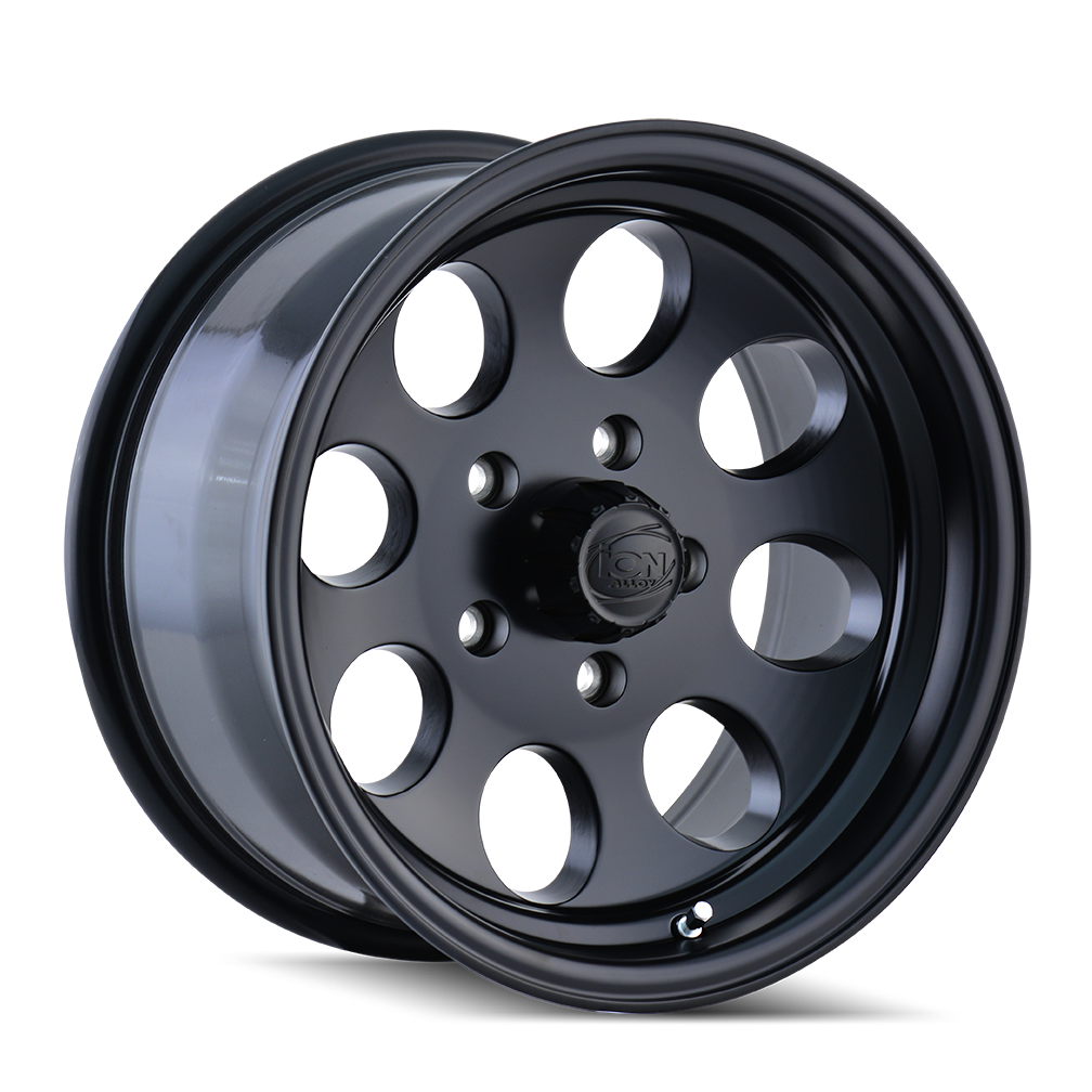 ION 171 Matte Black Wheels - 16x8, 8x165.1, ET-5, 130.8 - Unleash Your Ride's Potential!
