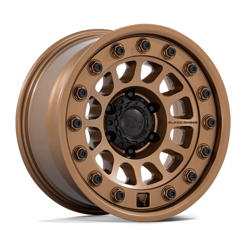 Black Rhino BR012 OUTBACK 17X8.5 Matte Bronze Wheels - Stunning Style!