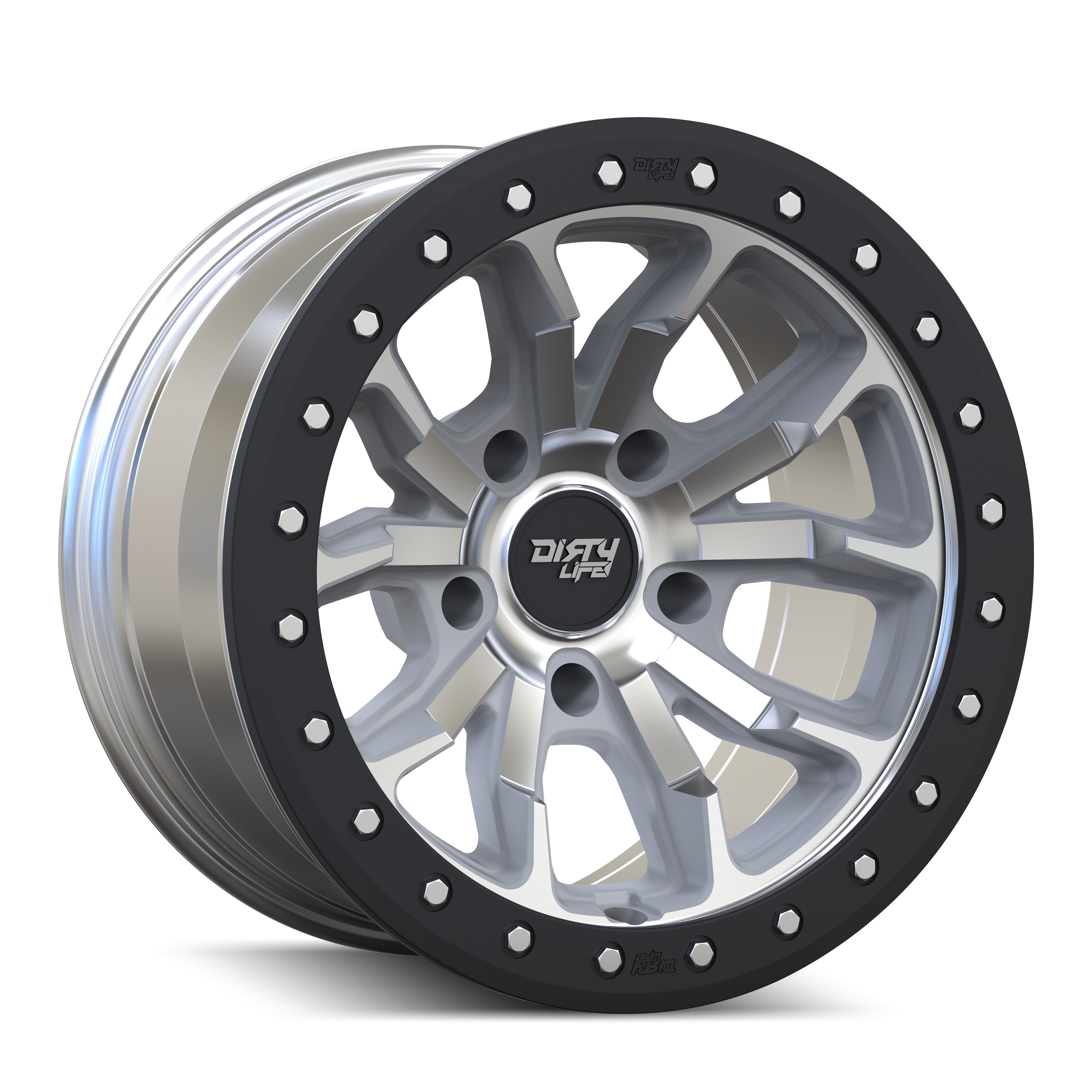 Dirty Life DT-1 17x9 5x127 ET-12 78.1 Machined - The Ultimate Off-Road Wheels