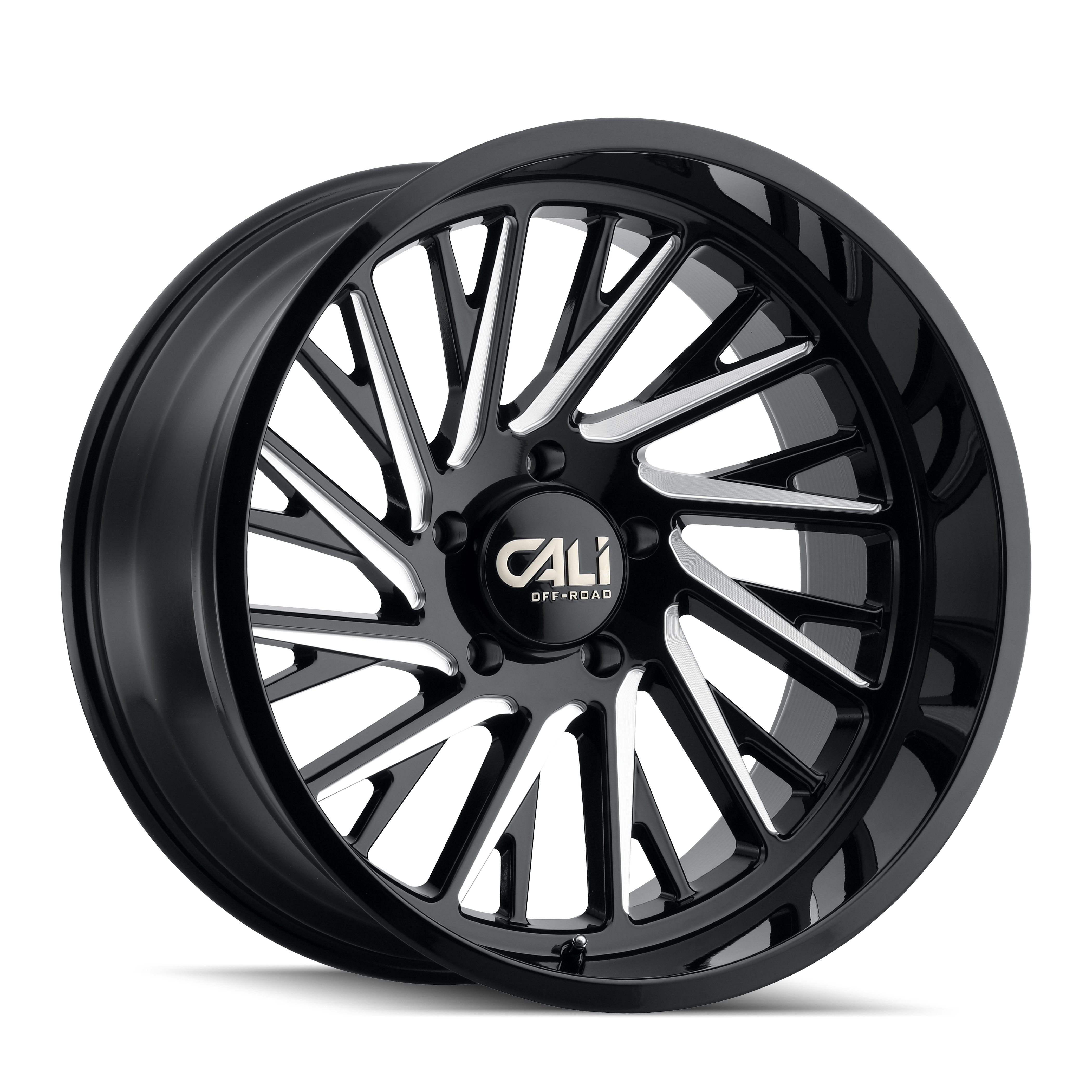 Unleash the Power! CALI OFF-ROAD PURGE 24x14 Gloss Black Milled Wheels