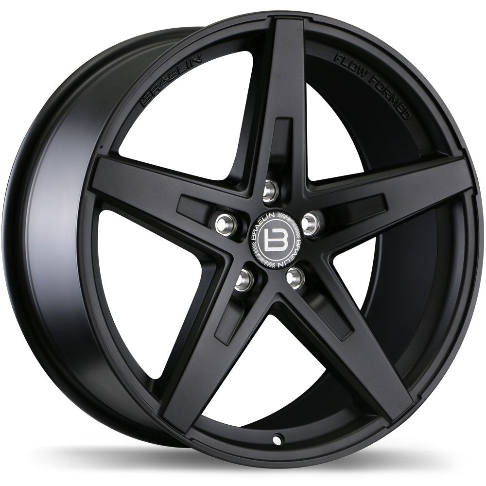 Braelin BR08 Wheels - Stunning 20x8.5 Matte Black Beauty