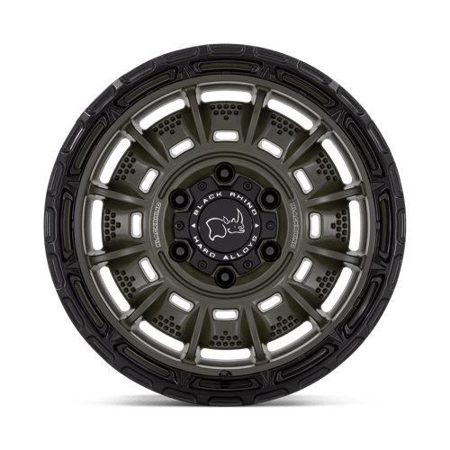Black Rhino LEGION 17X9 Wheels - Olive Drab Green with Black Lip, a Bold Choice!