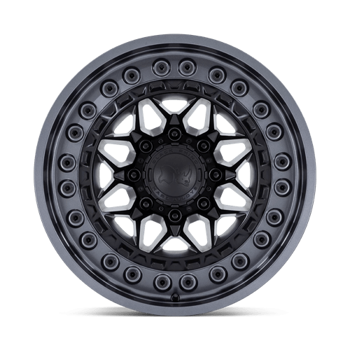 Black Rhino ALPHA Wheels - Stunning Matte Black with Gunmetal Lip