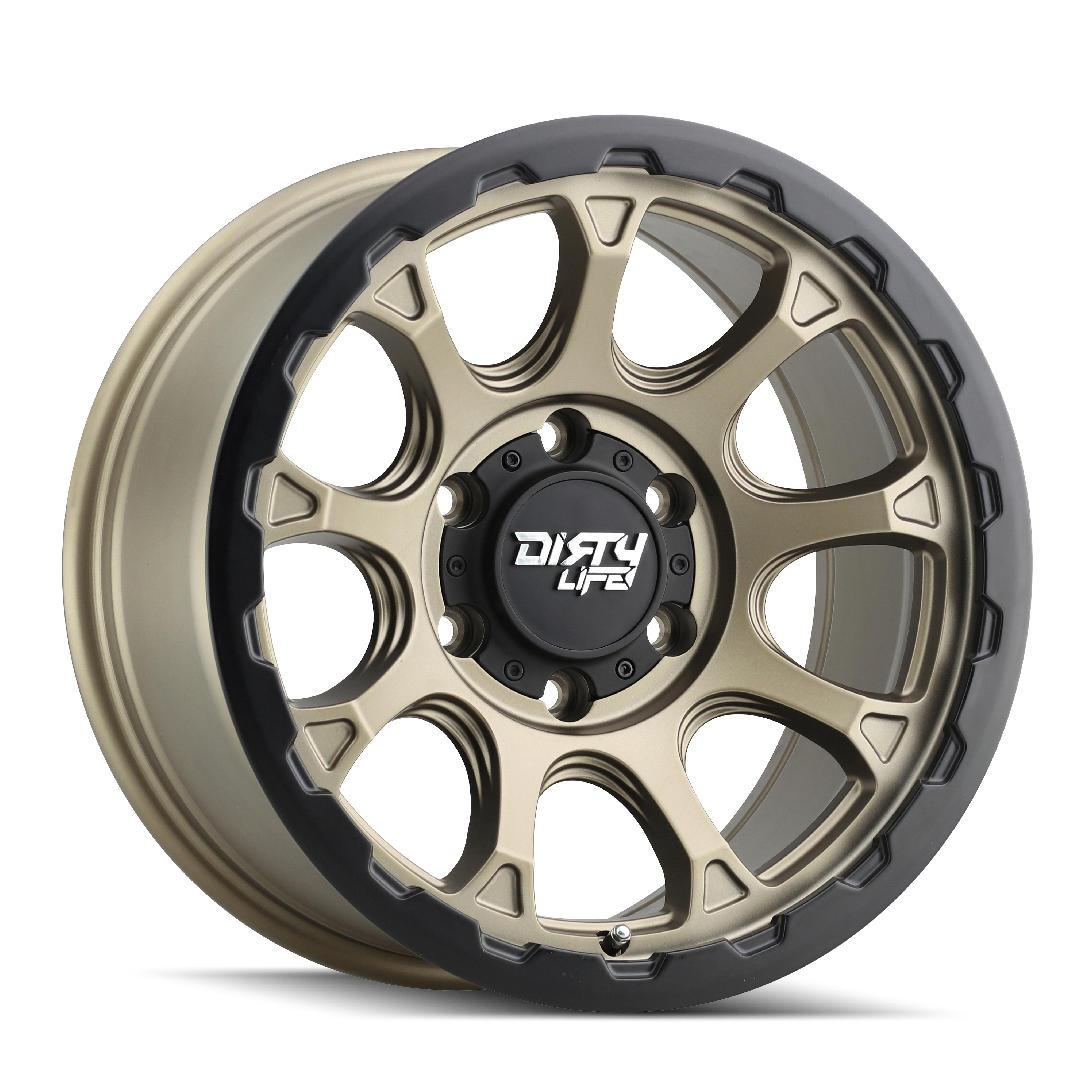 Unleash the Adventure with Dirty Life Drifter 17x8.5 Matte Gold Wheels!