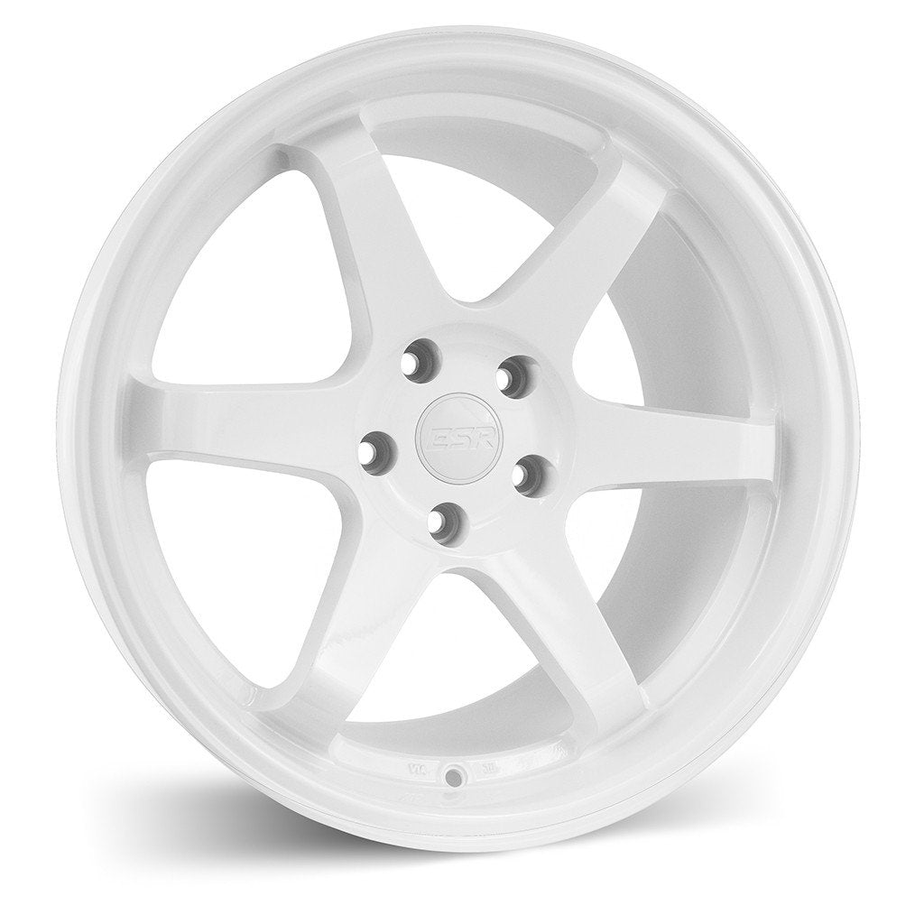 ESR SR07 Gloss White Wheels - Stunning 18x8.5 5x114.3 ET30
