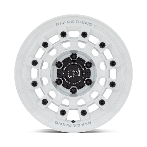 Black Rhino FUJI 17X8 Gloss White Wheels - Stunning and Durable!