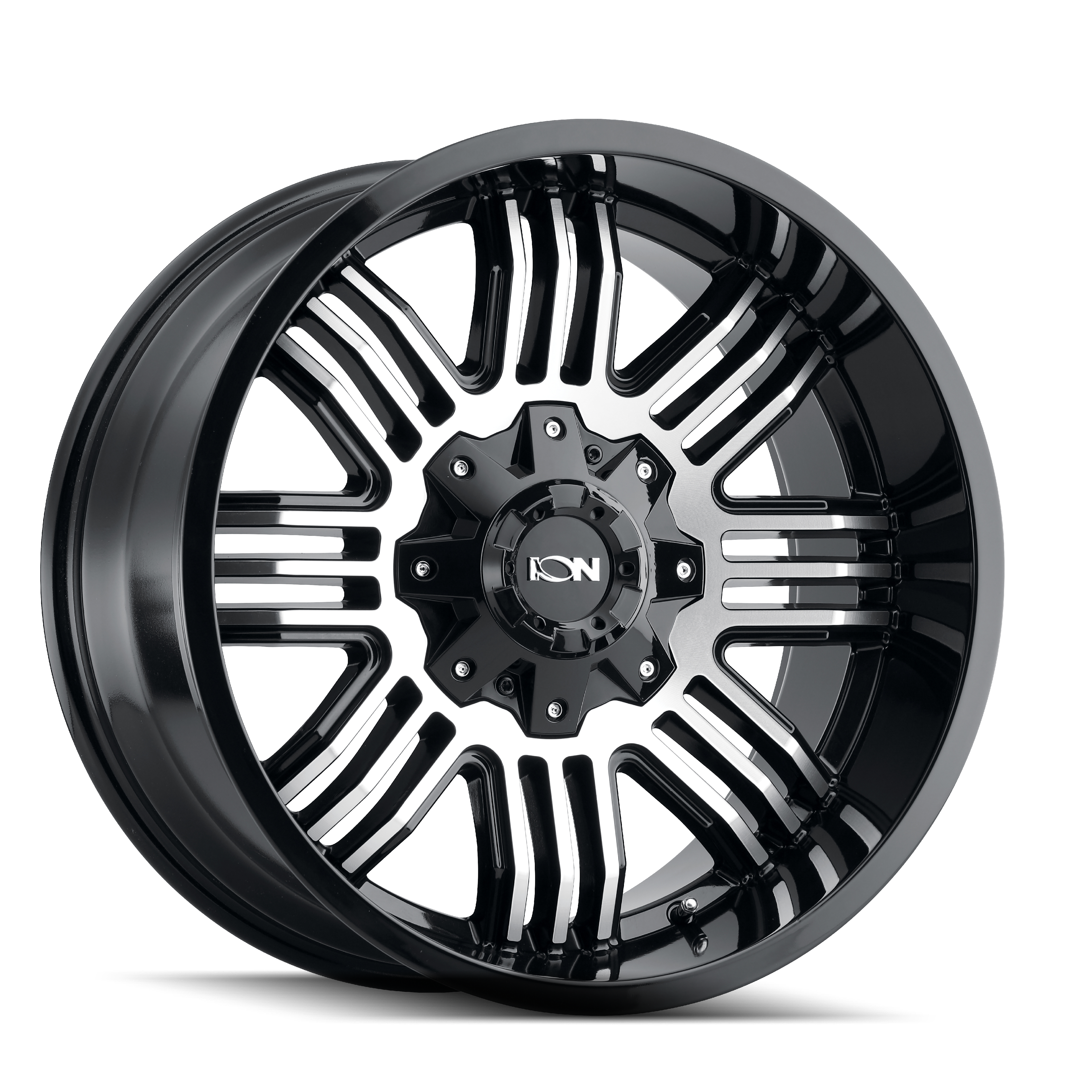 ION 144 Wheels - 20x9, 5x127/5-139.7 ET18, 87.1 Satin Black Machined - Upgrade Your Ride Now!