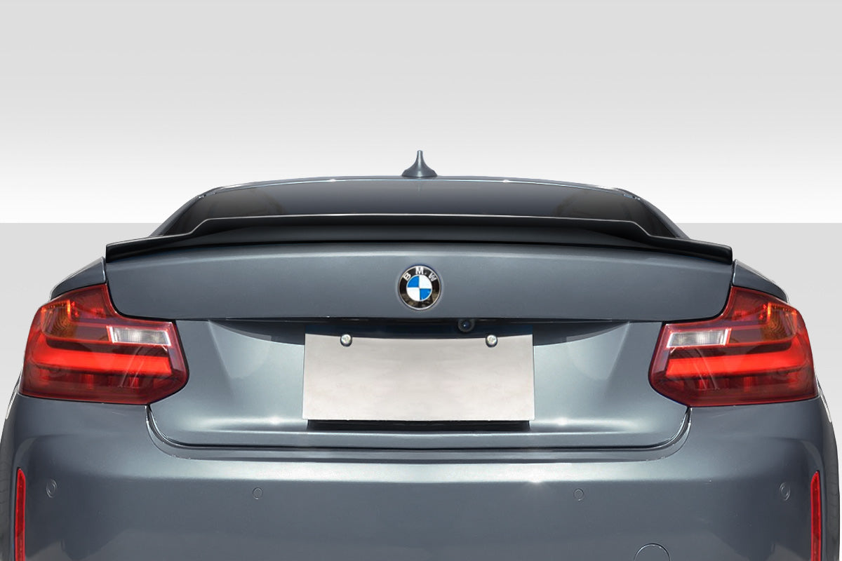 Upgrade Your 2014 - 2021 BMW 2 Series F22 F87 with Duraflex High Kick Rear Wing Spoiler - 1 Piece (S)