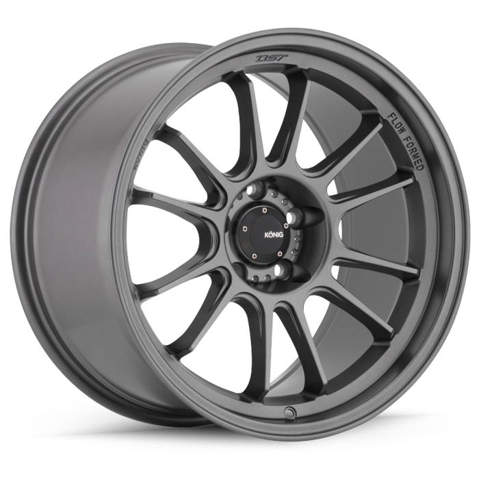 Get the Stunning KONIG HYPERGRAM 19x9.5A 5X114.3 ET35 73.1 Matte Grey Wheels Now!