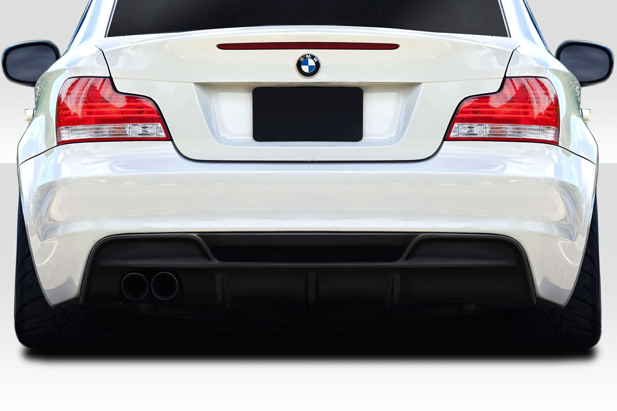 Enhance Your 2008 - 2013 BMW 1 Series E82 E88 with Duraflex R1 Rear Diffuser (Single Exhaust)