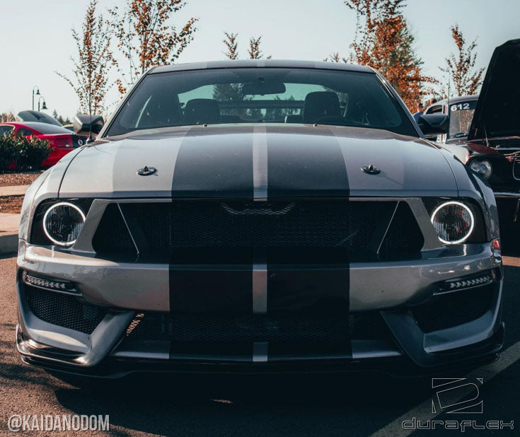 Get the Stunning 2005 - 2009 Ford Mustang Duraflex GT350 Look 1 - Piece Front Bumper Now!