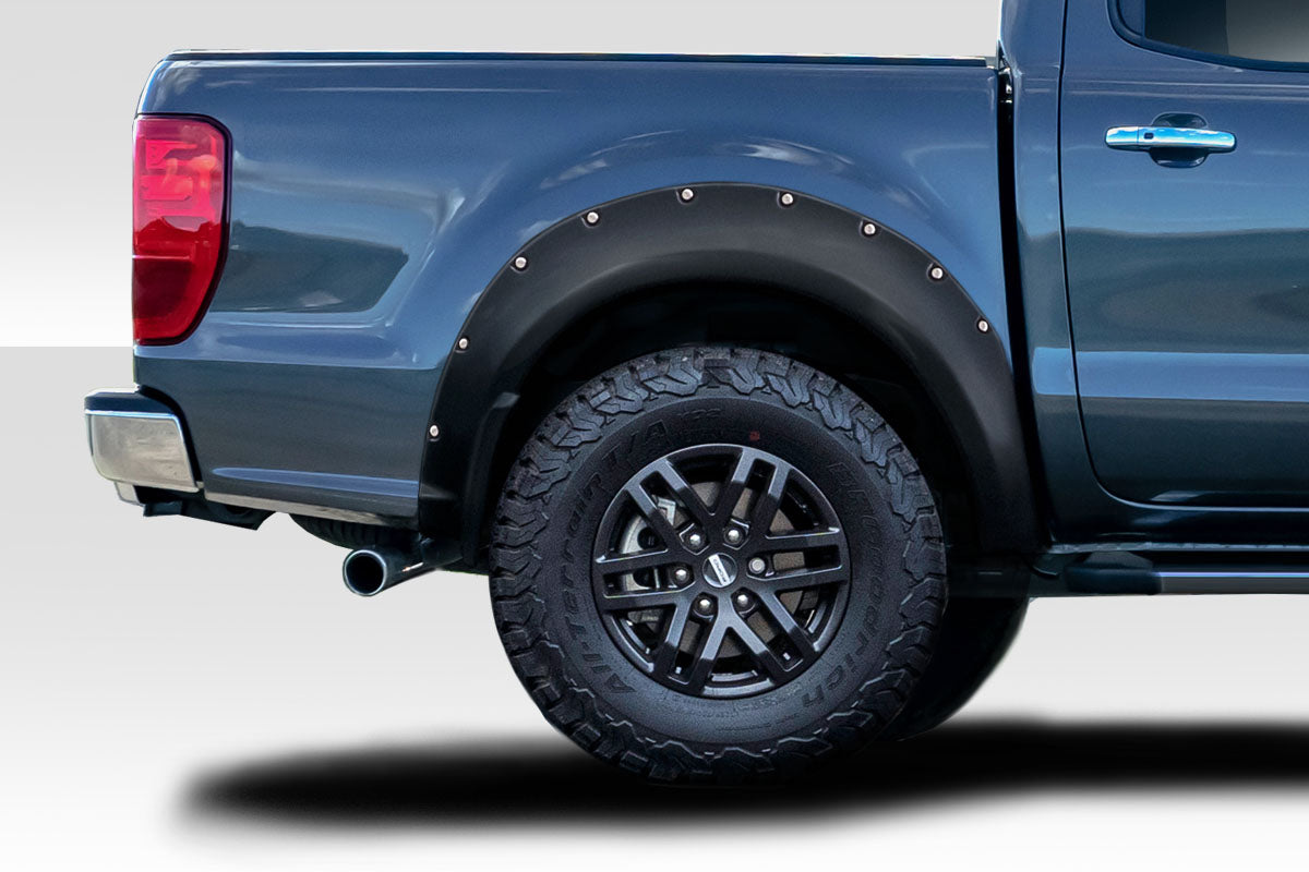 Unleash Style: 2019 - 2023 Ford Ranger Duraflex AVR 6 - Piece Fender Flares