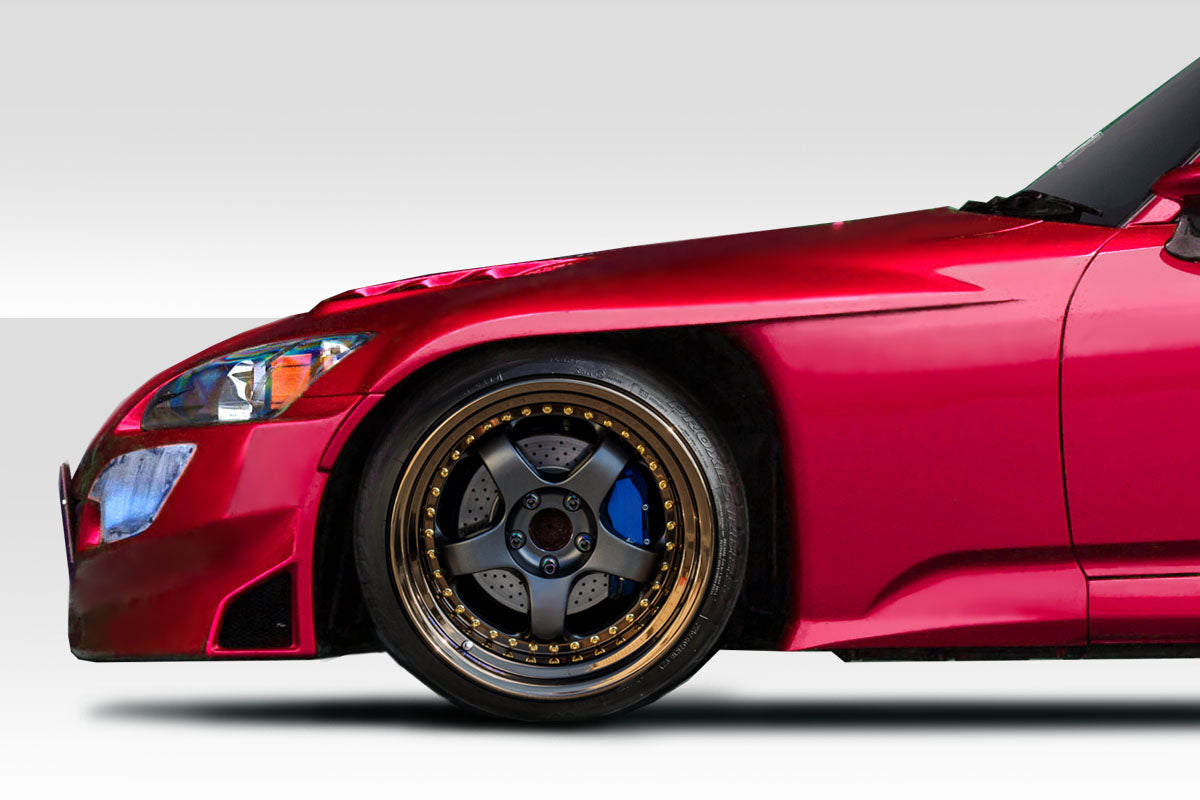 Revitalize Your 2000 - 2009 Honda S2000 with Duraflex SPN Front Fenders (2 - Piece Set)