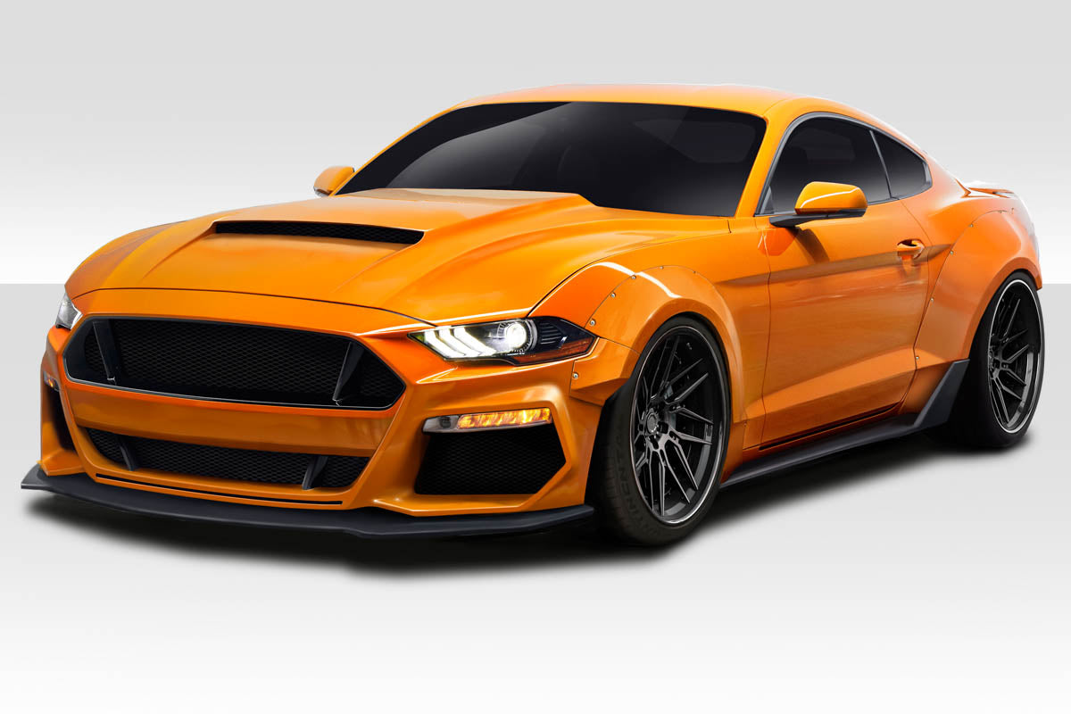 Revamp Your 2018 - 2023 Ford Mustang with Duraflex Grid Wide Body Kit!
