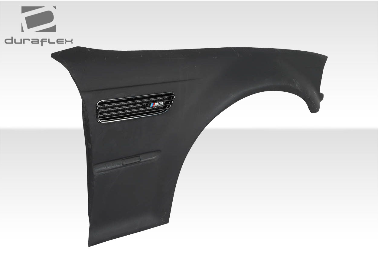 Enhanced 2000 - 2003 BMW 3 Series E46 2DR Duraflex M3 Look Front Fenders - 2 Piece Set