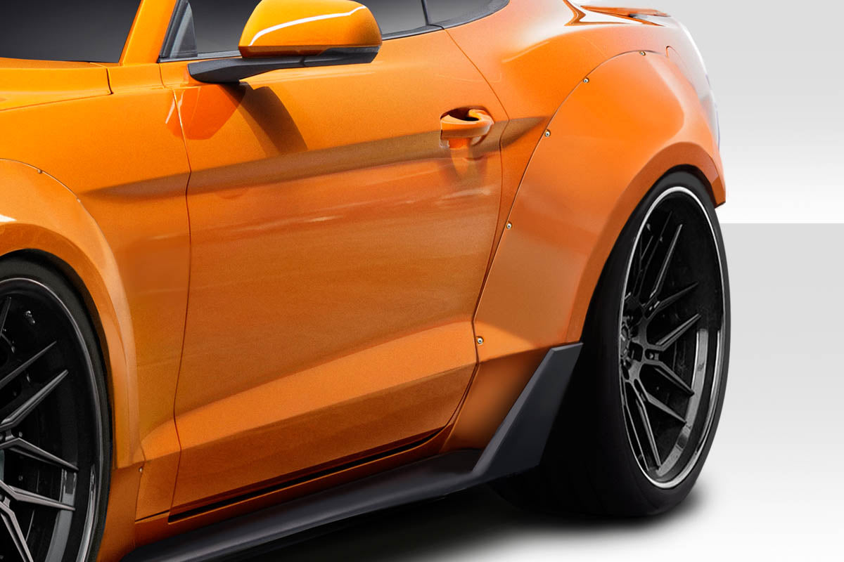 Revamp Your 2018 - 2023 Ford Mustang with Duraflex Grid Wide Body Kit - 15 Piece Set!