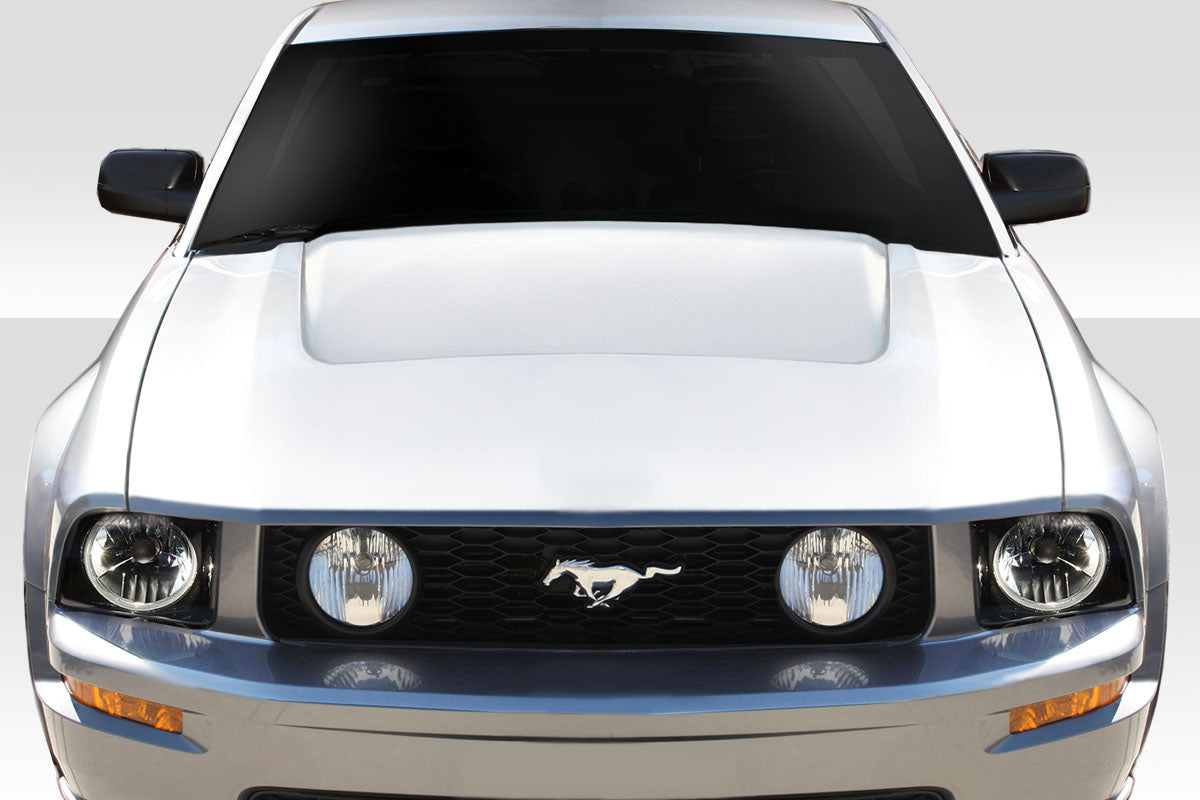 Get the Stunning 2005 - 2009 Ford Mustang Duraflex GTH Look 1 - Piece Hood Now!