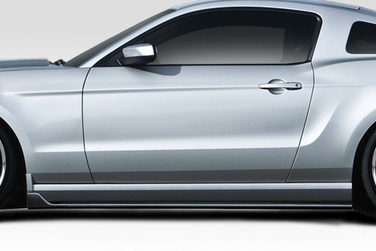 Transform Your 2005 - 2014 Ford Mustang with Stunning Duraflex GT350 Look 2 - Piece Side Skirts