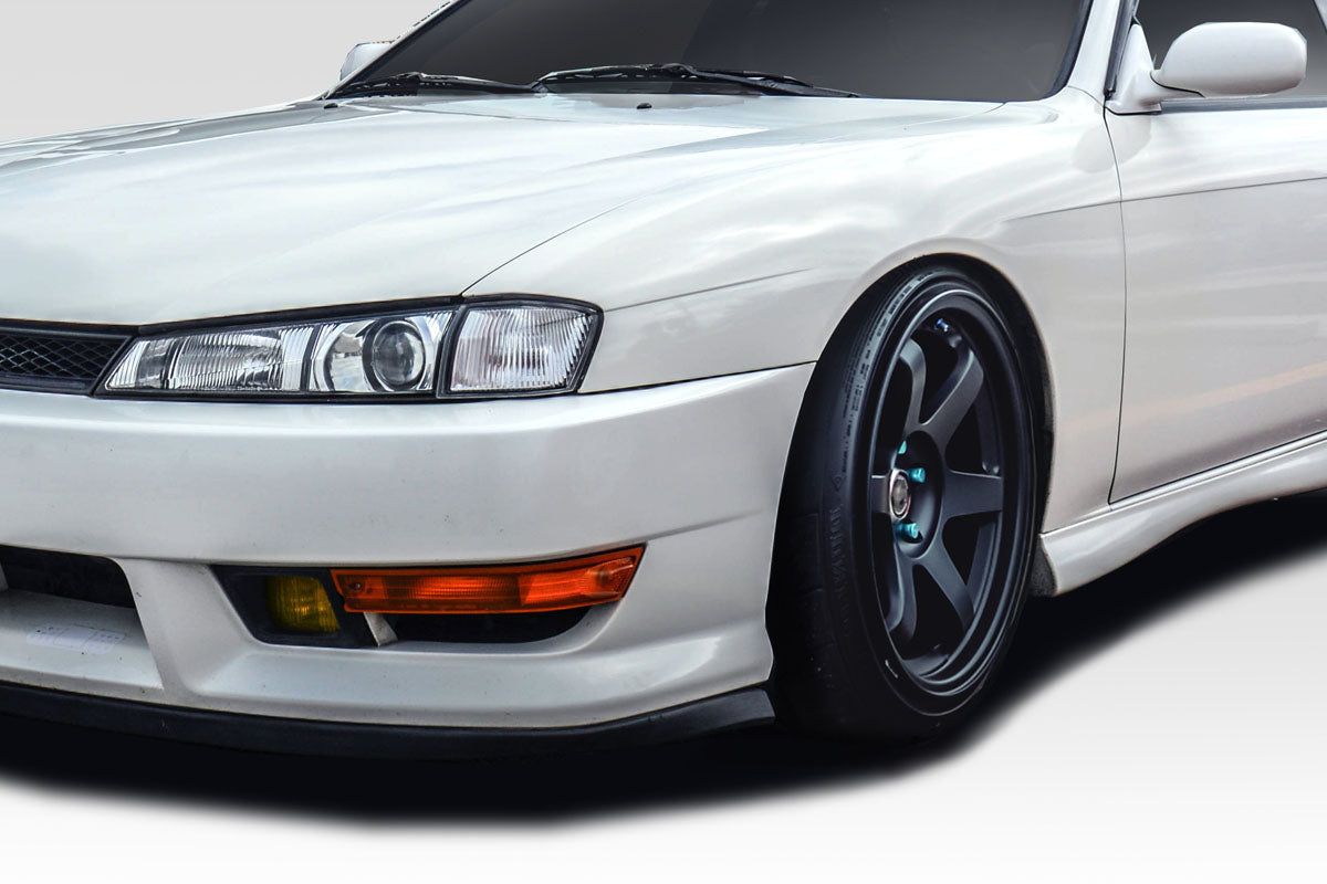 Upgrade Your 1997 - 1998 Nissan 240SX S14 with Duraflex Kouki OEM Look Fenders (2 - Piece Set)