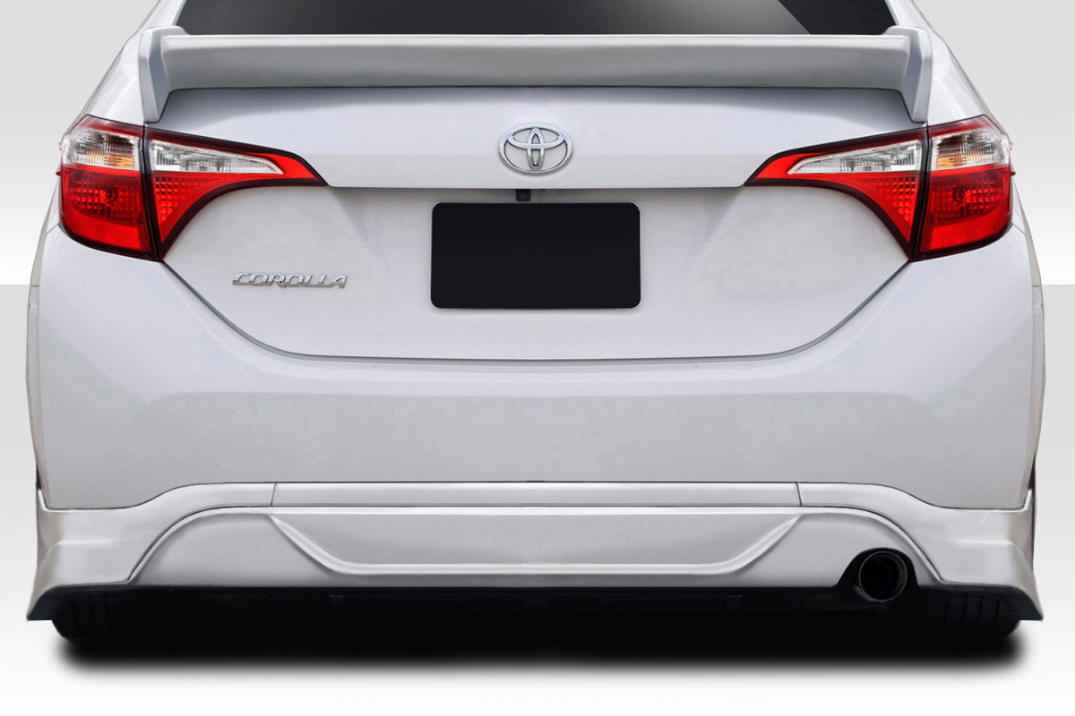 Revitalize Your 2014 - 2016 Toyota Corolla with Duraflex Zeta 1 - Piece Rear Diffuser