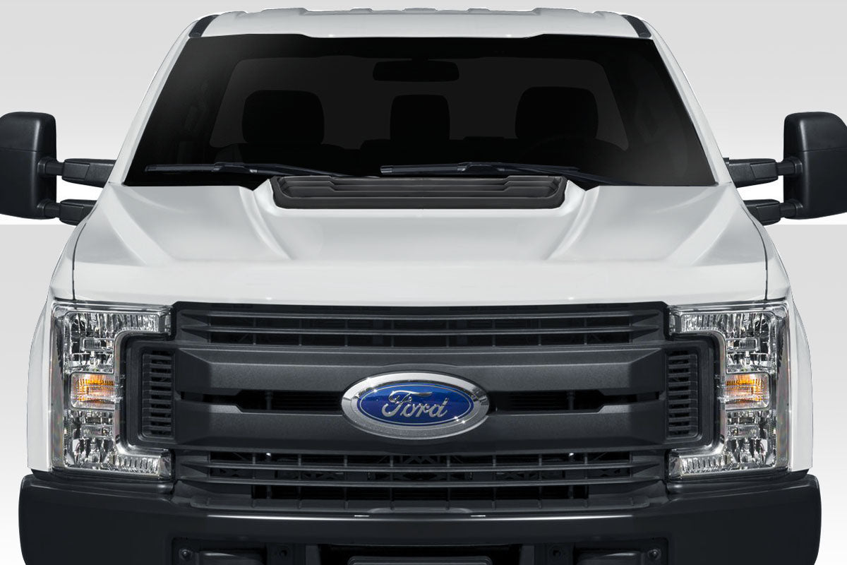 2017 - 2022 Ford Super Duty F250 F350 F450 Duraflex Raptor - Style Hood: One - Piece Excellence