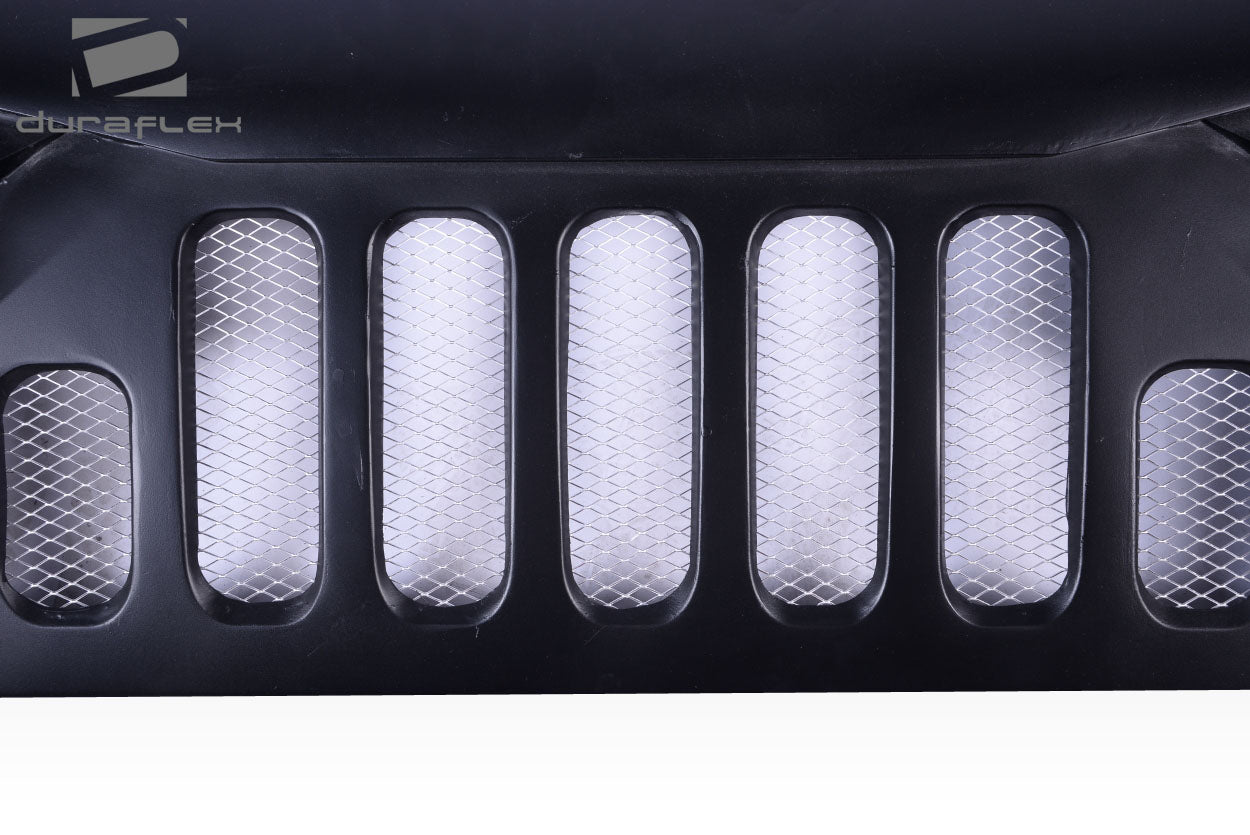 Unleash the Beast: 2007 - 2018 Jeep Wrangler Duraflex Predator Grille (1 Piece)