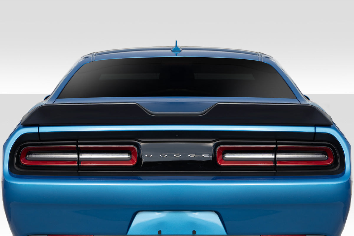 Unleash the Demon: 2008 - 2023 Dodge Challenger Duraflex One - Piece Demon Look Rear Wing Spoiler